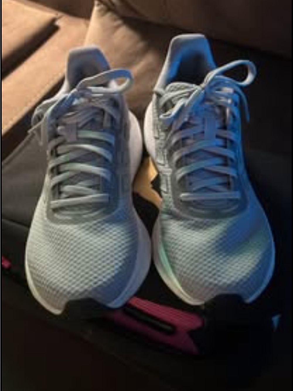adidas Men's Light Gray Mesh Running Shoes